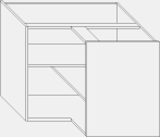 Corner Base Unit